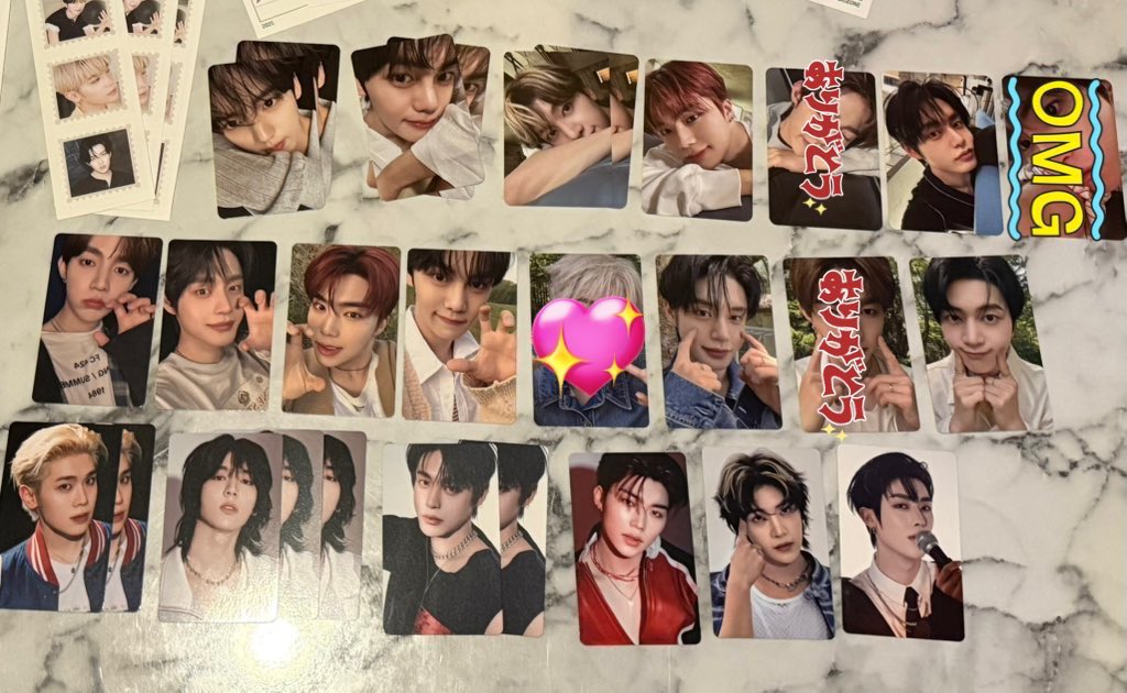 ZEROBASEONE ZB1ゼベワン トレカ タワレコ特典 ラキドロ 交換

求）ハンビン

譲）ユジン マシュ キムテレ ジウン ハオ ギュビン ゴヌク リッキー

郵送🙆‍♀️
現在、梅田付近にいる為現地交換も可能

検索からお声かけお待ちしております。