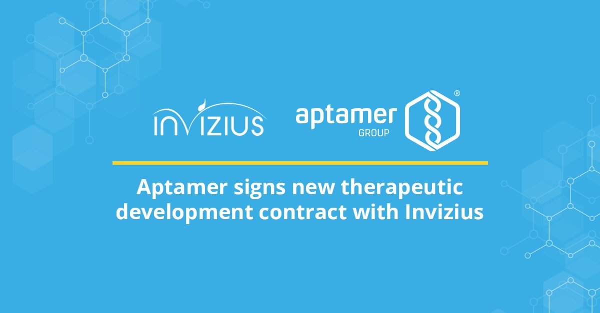 We're pleased to announce the signing of a new therapeutic deal with <a href="/inviziusmed/">Invizius</a>, to develop Optimers as next generation complement targeting therapies. 
polaris.brighterir.com/public/aptamer…
#APTA