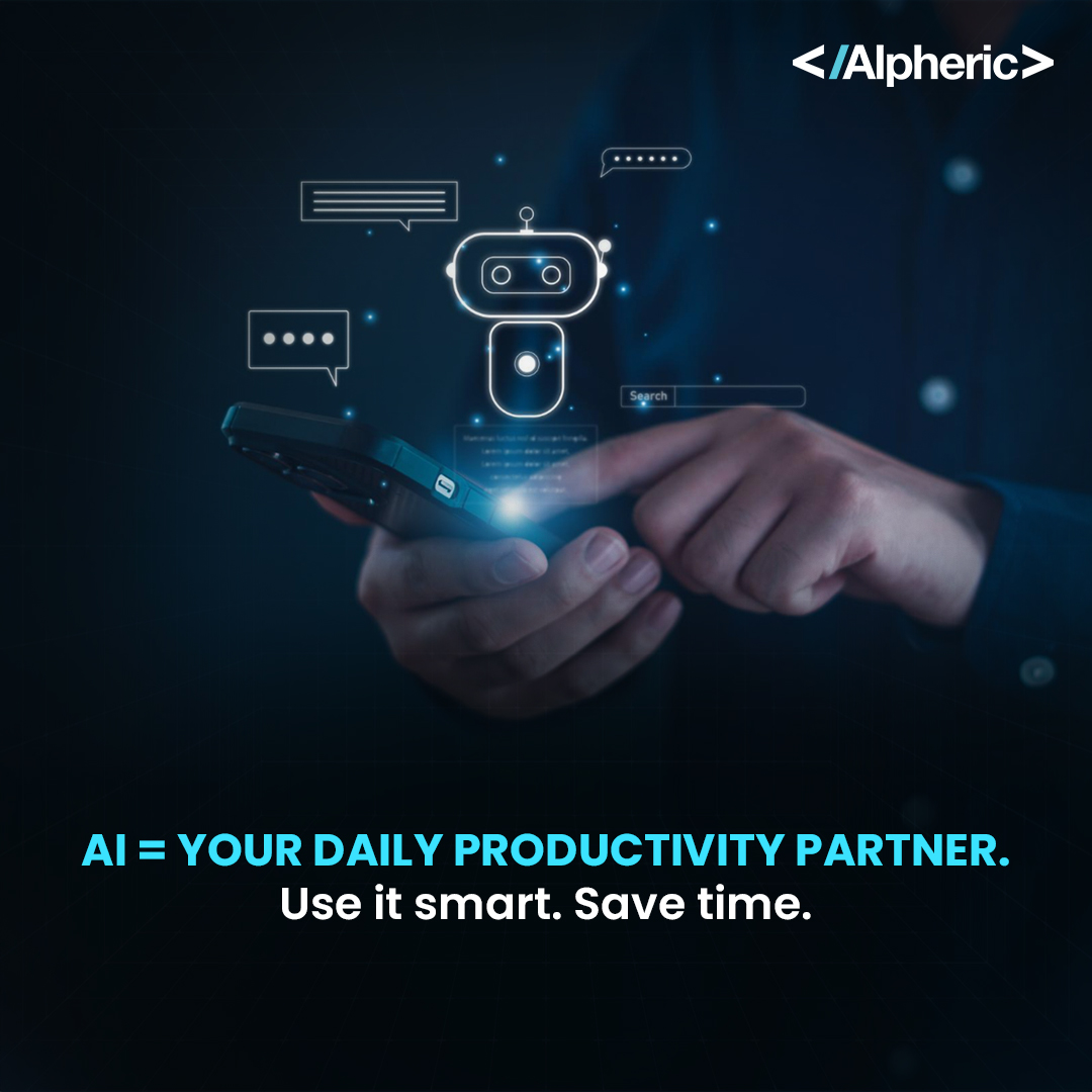 AlphericIN's tweet photo. Work smarter, not harder 🚀 AI isn’t just a trend—it’s your daily partner in writing, planning, and creating. Use it right, and you’ll save hours every single day. https://t.co/pbzwquQkKv