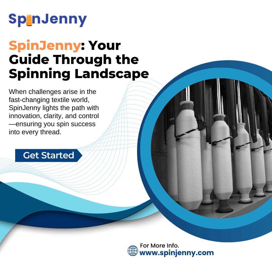 TextileERP's tweet image. SpinJenny emerges as your trusted guide through the complex spinning landscape, designed to streamline operations, empower decision-making, and transform the way your mill functions.
spinjenny.com
#SpinJenny #TextileERP #SpinningInnovation #SmartManufacturing #Textile