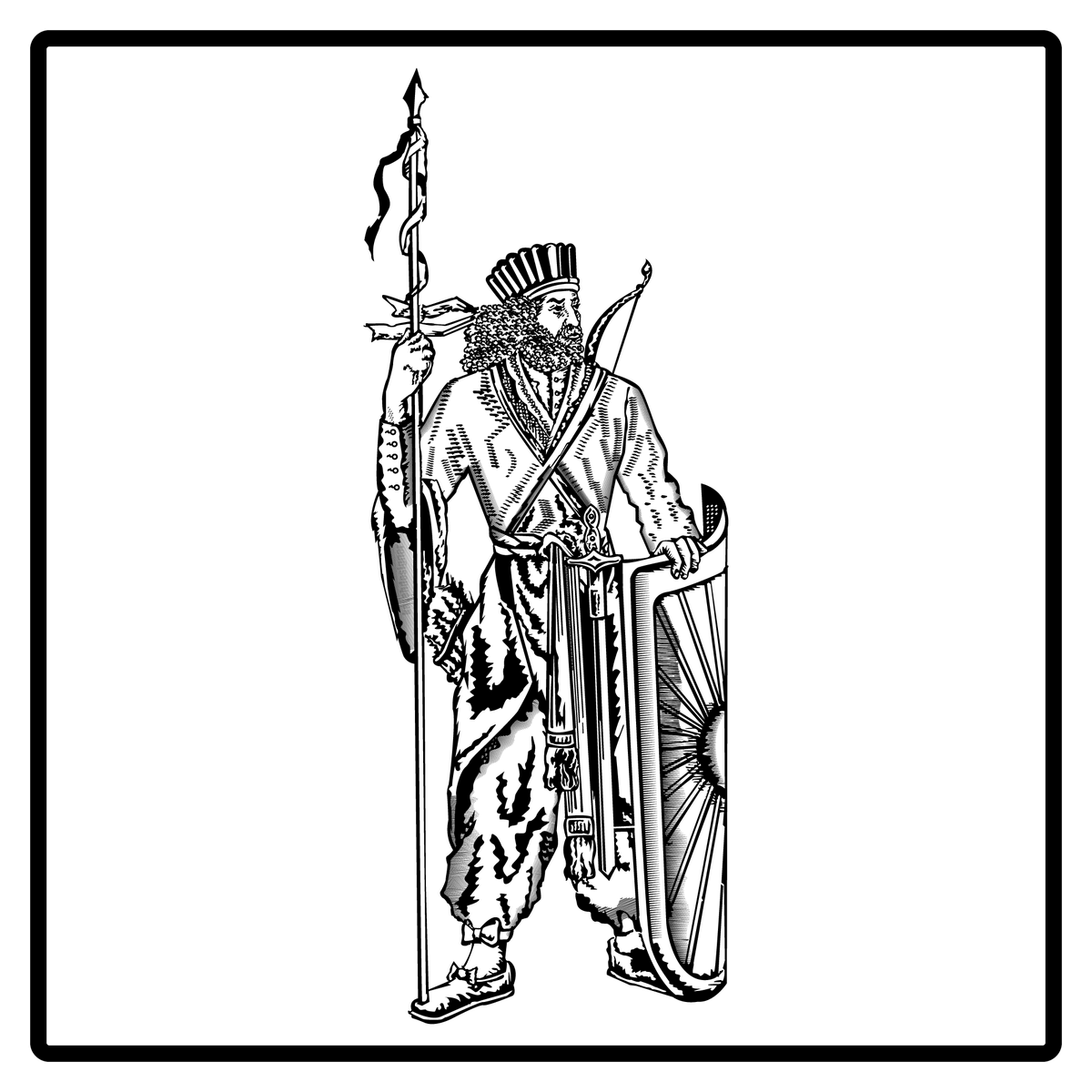 KavehDesigner's tweet image. Morning Art lovers 🙋🏼❤️‍🔥

Protector of Persia 💪🏼🔥 
Ed 1/1 🌠 
Price 195 Tez 🌠 

#VectorArt
objkt.com/tokens/KT1S32n…

Lines &amp;amp; outlines 🌠