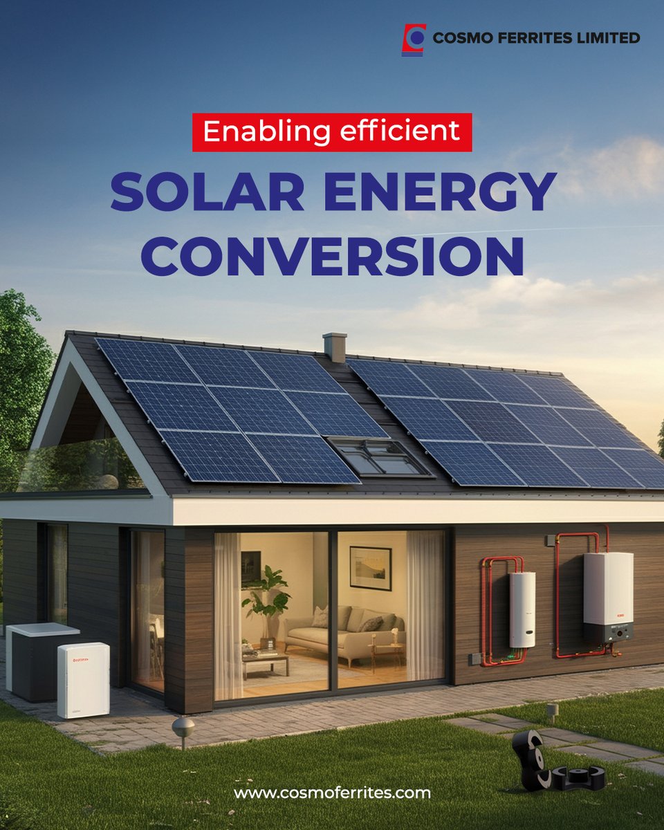 Cosmo_ferrites's tweet image. Powering a Sustainable Future with Efficient Solar Energy Conversion

At Cosmo Ferrites, we believe innovation drives sustainability. With the world rapidly transitioning toward renewable energy, improving the efficiency of solar energy conversion is more critical than ever.