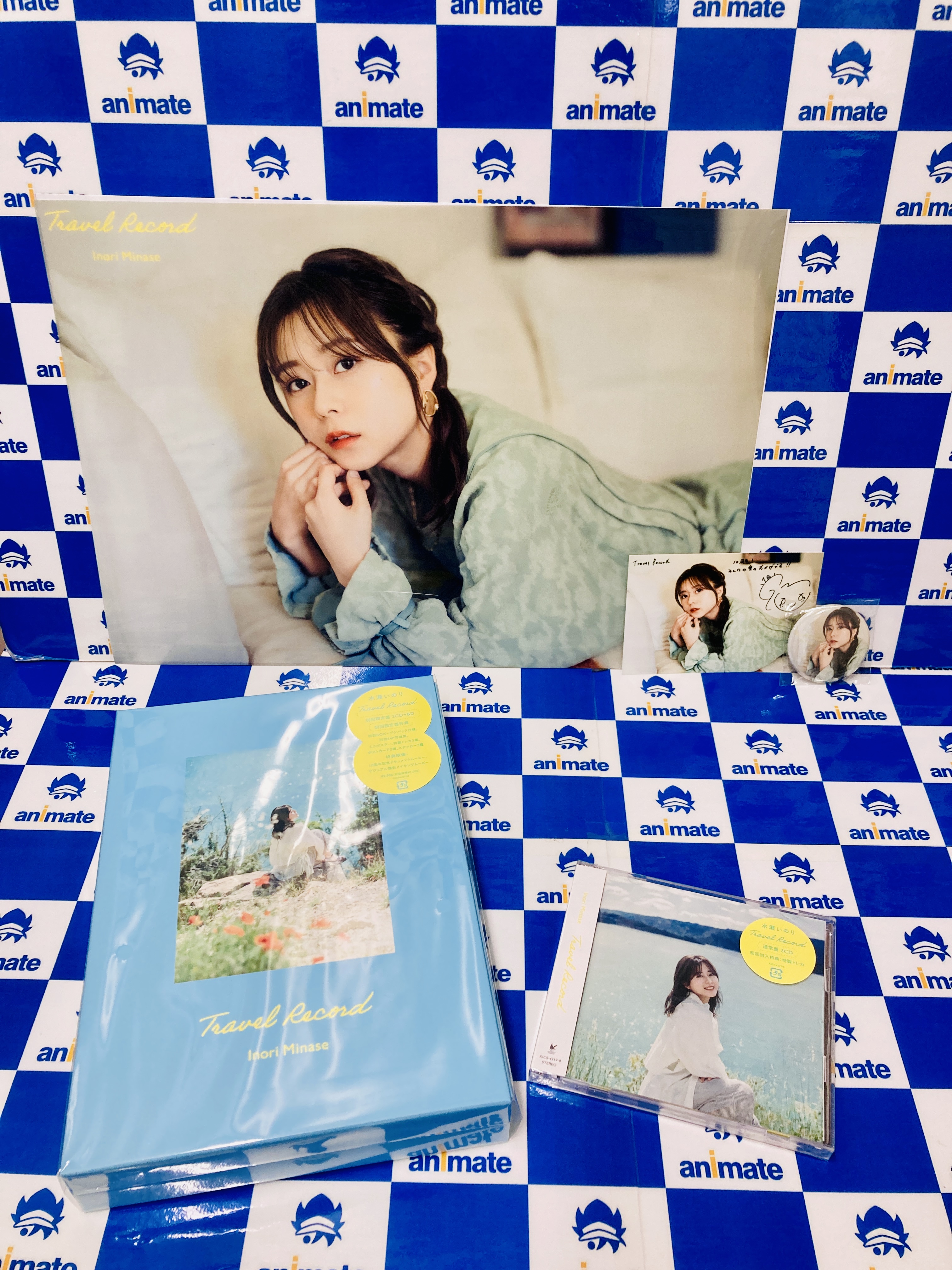 水瀬いのり / Travel Record（初回限定盤／2CD＋Blu-ray） [CD] 初回