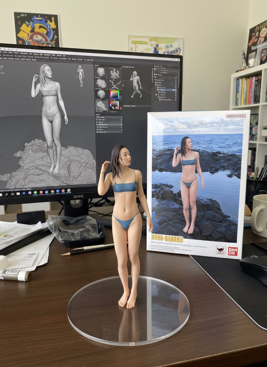 跟风做个手办效果不错！
我需要它出现在我桌面上，立刻，马上！