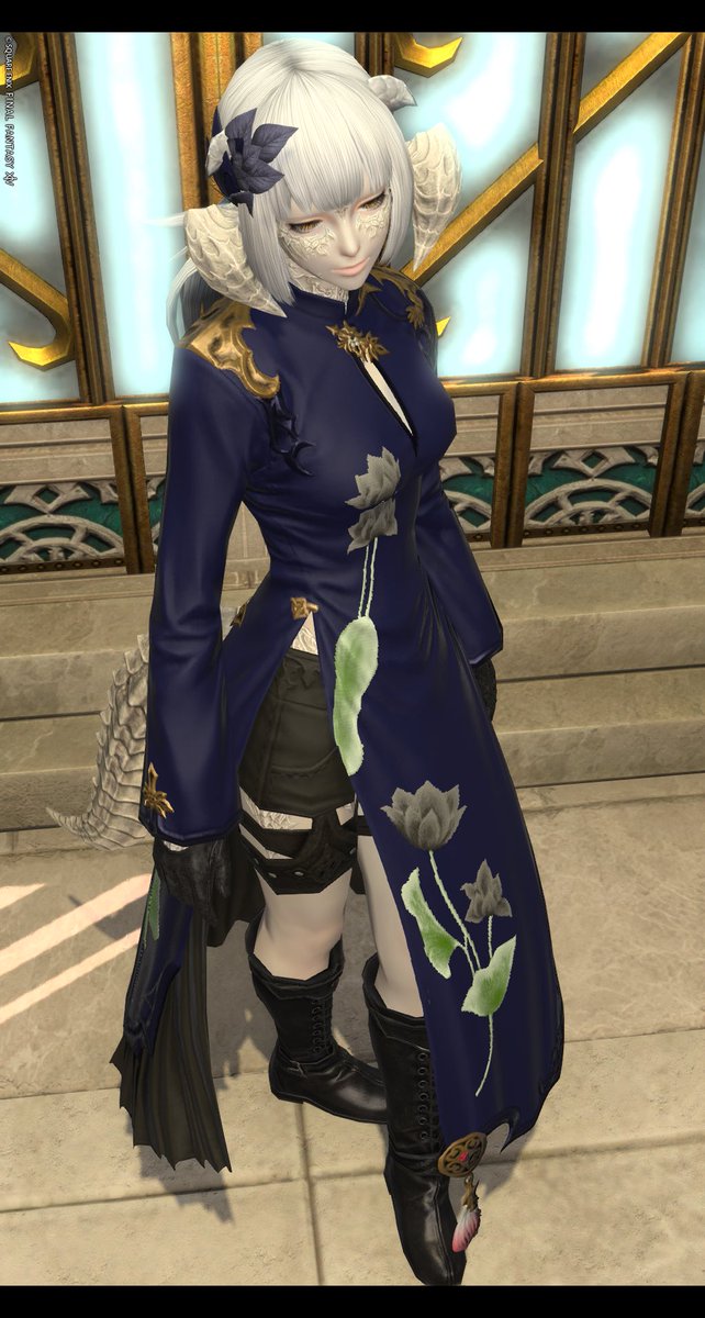 染色ミッドナイトブルー好きかも‼︎