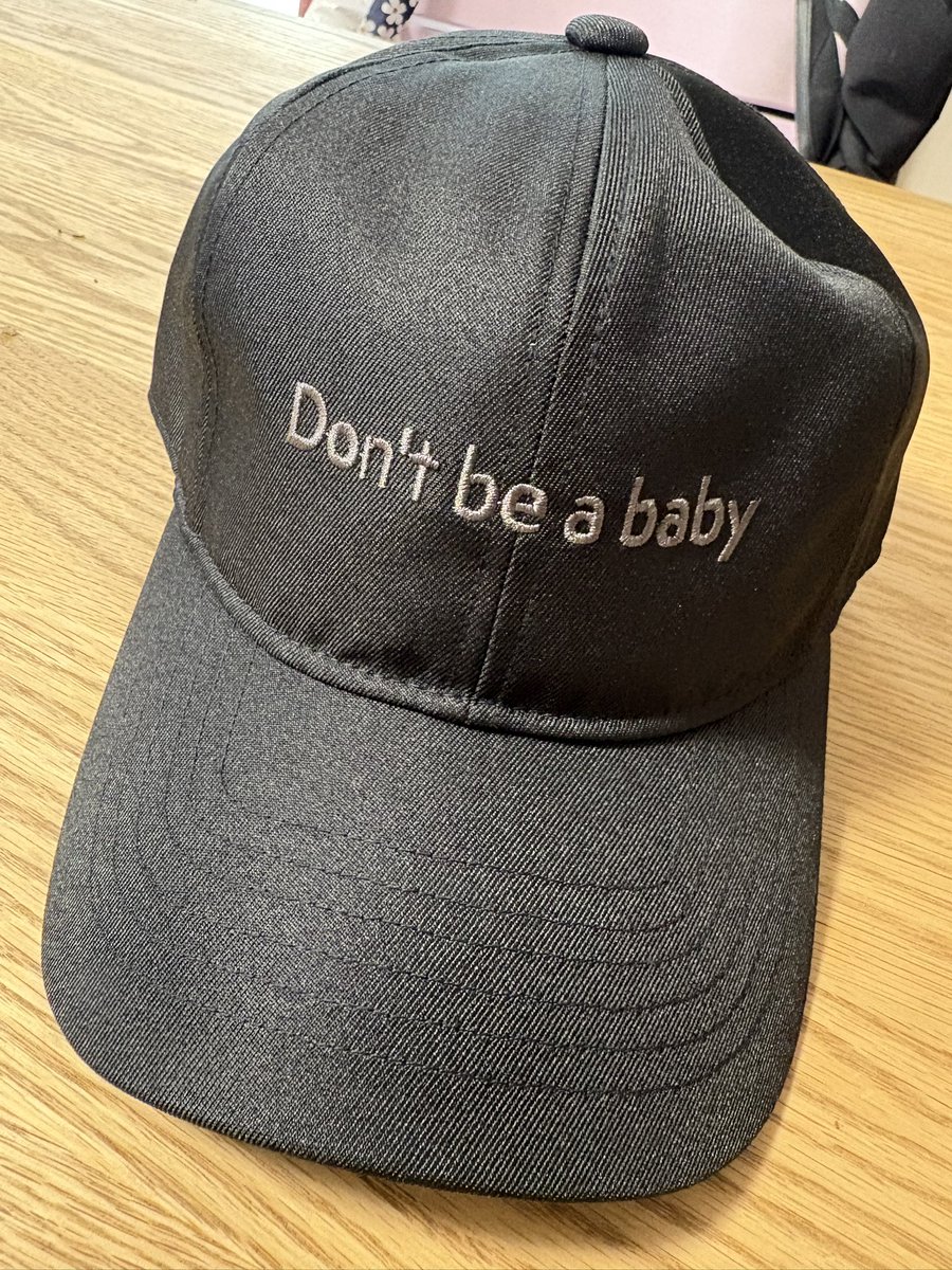 かわいい♡ Don't be a baby🎵 キャップ買ったの人生で初😊 #TENBLANK