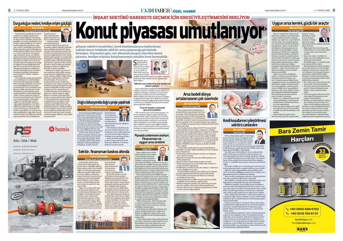 EKOHABER'in özel haber dosyası:
Konut piyasası umutlanıyor

Haberi okumak için --&gt; ekohaber.com.tr/konut-piyasasi…