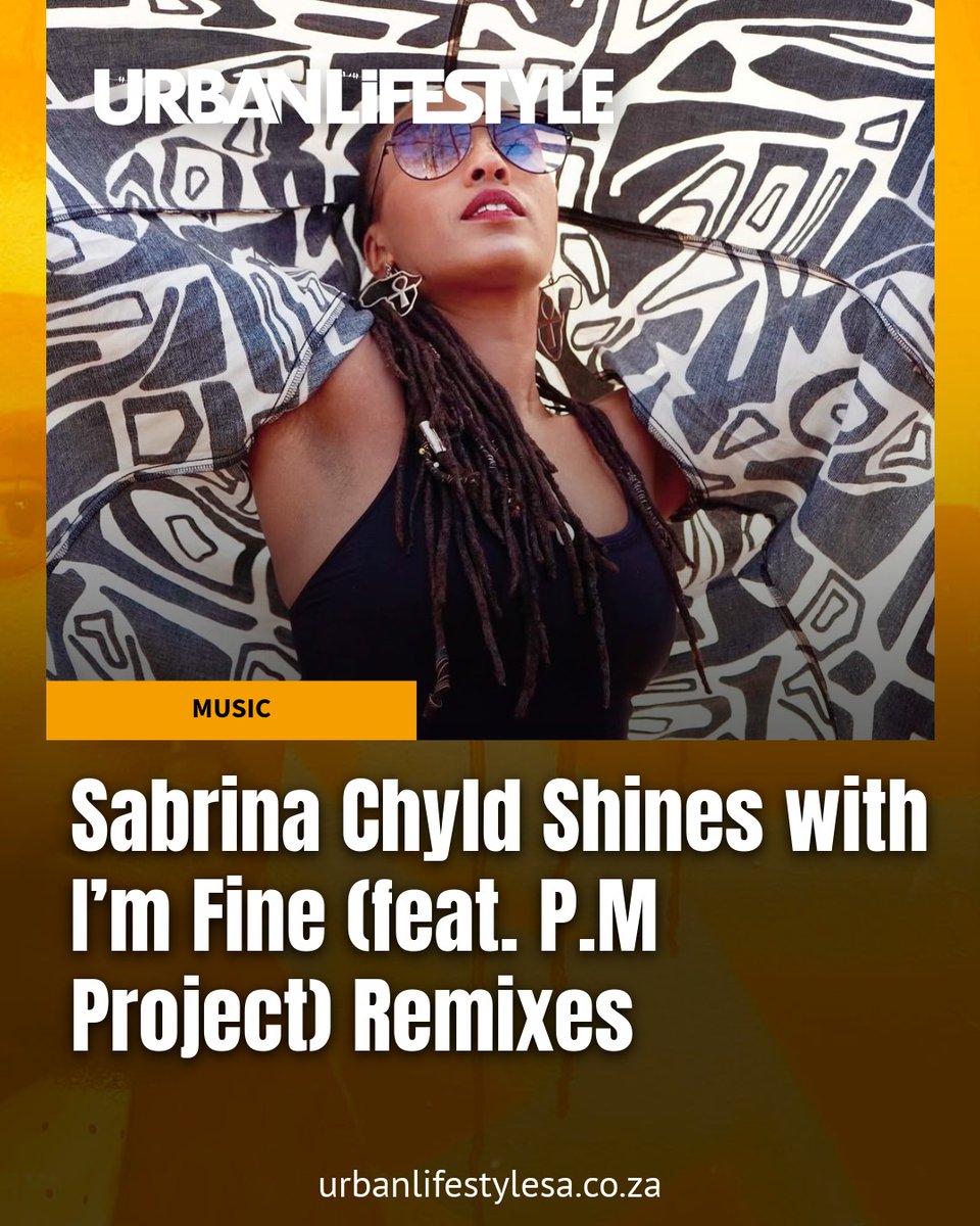 UL_Mzansi's tweet image. @SabrinaChyld teams up with P.M Project &amp;amp; Abel on I’m Fine remixes, bringing fresh energy to the track. 🔥🎶
Visit #UrbanLifestyle for more: urbanlifestylesa.co.za/2025/09/02/sab…
