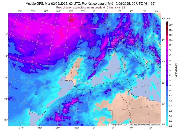Pois eu, que viña coa ilusión da influencia anticiclónica, vou vendo cada vez un setembro menos verán e máis outono. Este venres-sábado teremos unha breve influencia do azoriano' e pouco máis.