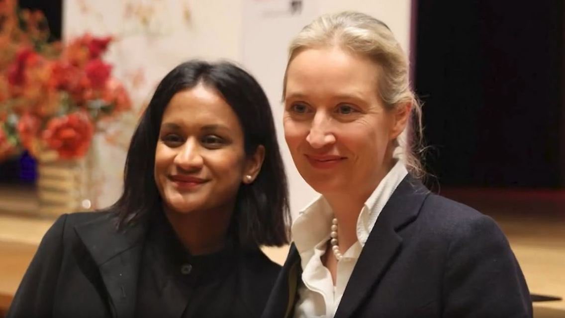 <a href="/Eddie_1412/">Eddie Graf</a> AFD‘ler hassen Ausländer auf der Käse Packung und freuen sich über vergeudete Lebensmittel aber vergöttern eine Frau, die A. Queer, B. mit einer Ausländerin liiert ist und C. nichtmal in Deutschland lebt 😀