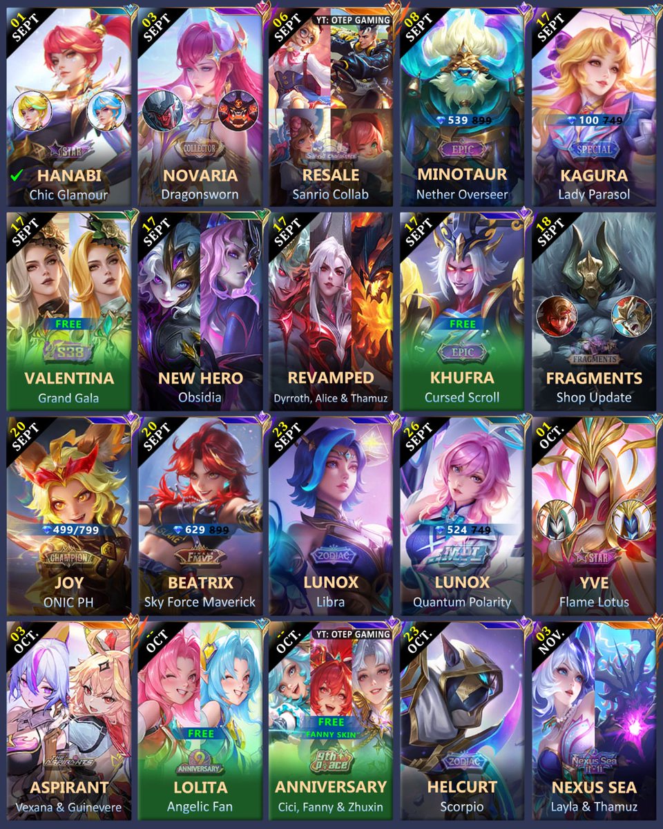 Event bulan ini 🥰