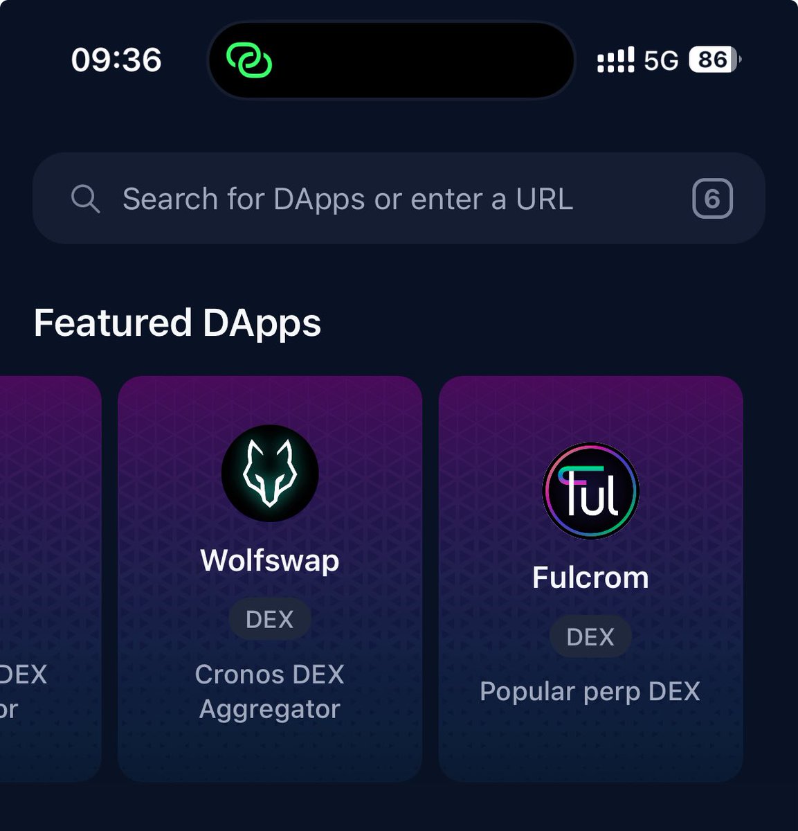 gMoon! ☕️

Easy way to get on Wolfswap, go on <a href="/onchain_wallet/">Crypto.com Onchain</a>, and find it on the featured dApps ❤️

Trade seamlessly ALL Cronos assets in one place, and earn rewards 🎁