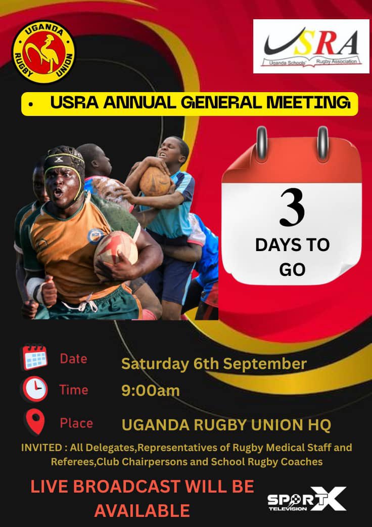Dear all,
We invite you to the USRA annual AGM 2025

#SupportSchoolsRugby