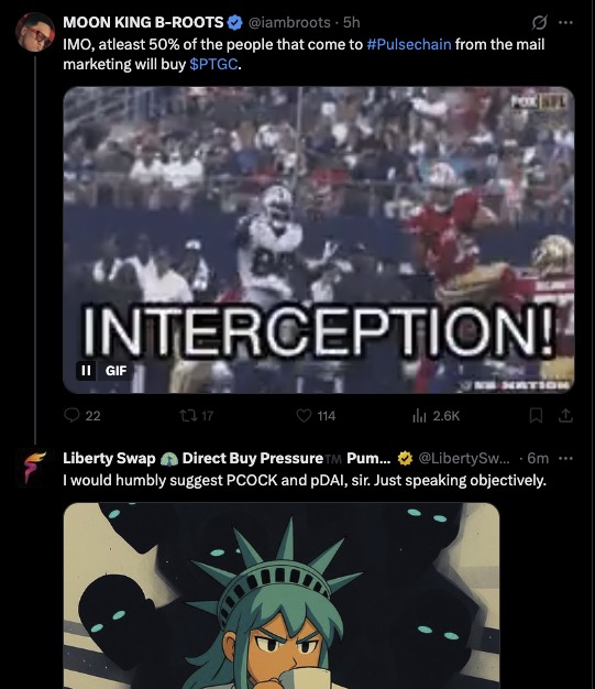 HeXEtherealpUMP's tweet image. LMFAO @LibertySwapFi  
#pDAI to 100$