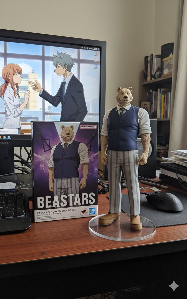 BluegiLvM's tweet image. I know using AI is not good idea but Imagine this is reall how cool will it be .I will to totaly spend my money on it 
#BEASTARS #beastarsriz #riz