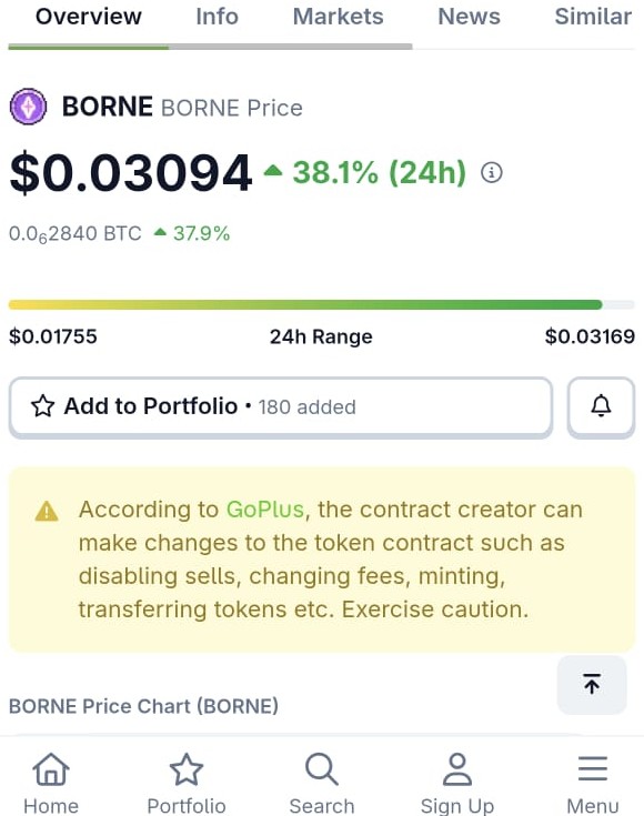 $borne to 1$++ is Coded.🧑‍💻

This should not be ignored. &amp; Not at all BS.

A Supply Shock is Coming to a Gaming Token, First time in the history. 

The Demand Trives📈 , as many players are coming to 
The Web3 Pokemon Game - <a href="/spellbornegame/">Spellborne</a> 

Here is Why ?👇
#SpellborneCreate