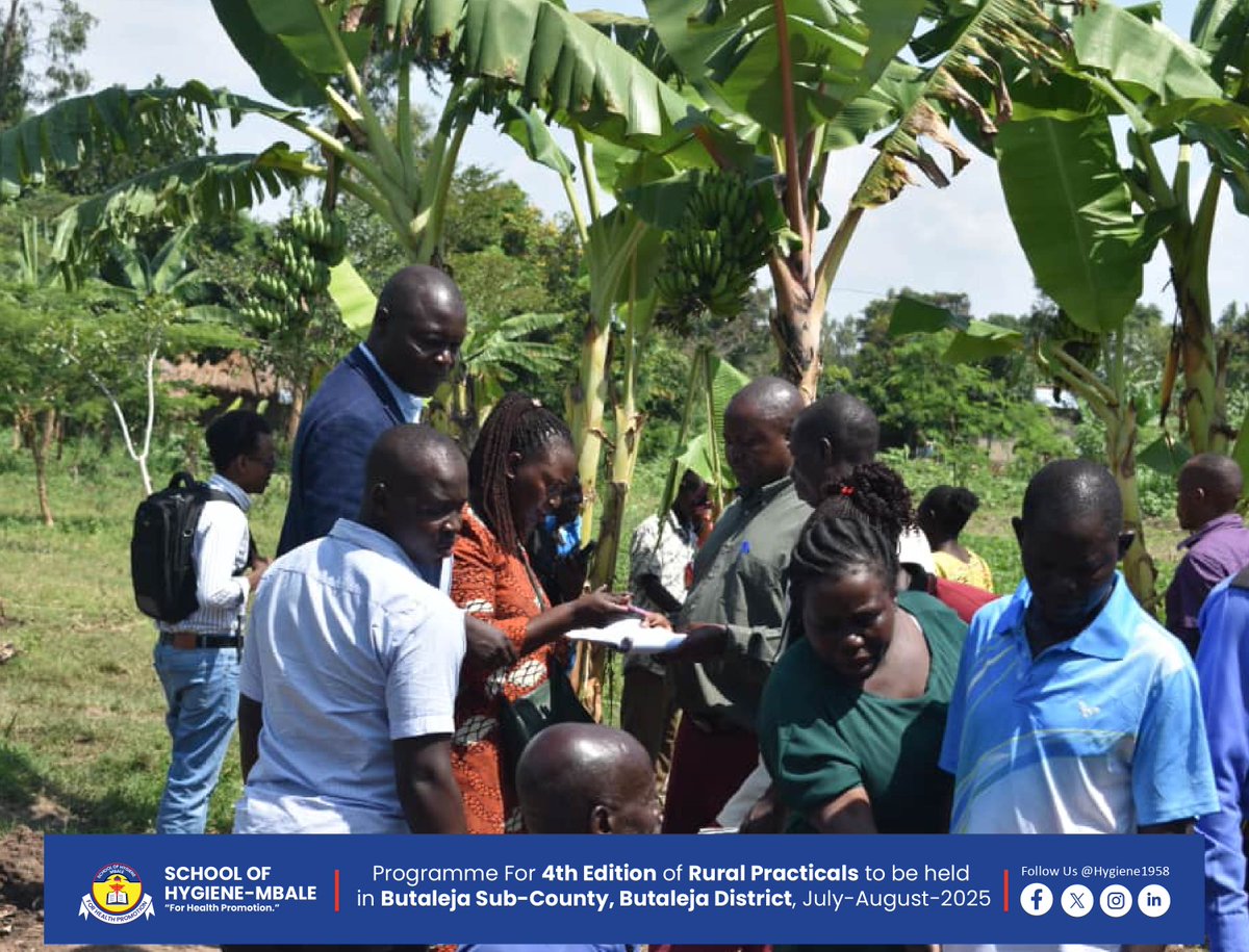 Hygiene1958's tweet image. He also toured a spring that had been protected by students and inspected water supply systems extended to the community during their stay. These projects were officially handed over to the community.
#CommunityProjects #CleanWater #SustainableDevelopment