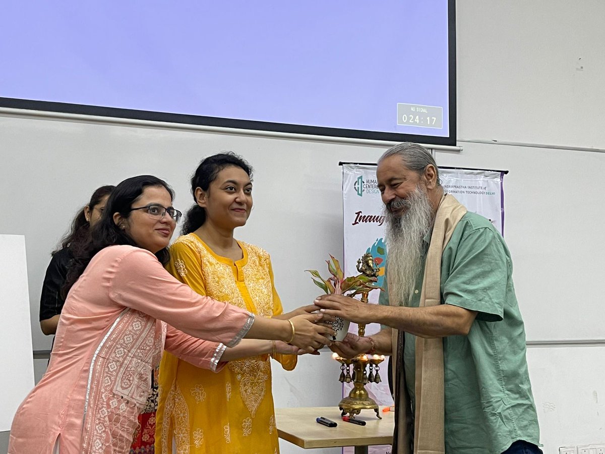 Center for Design and New Media (CDNM), IIIT-Delhi tweet media