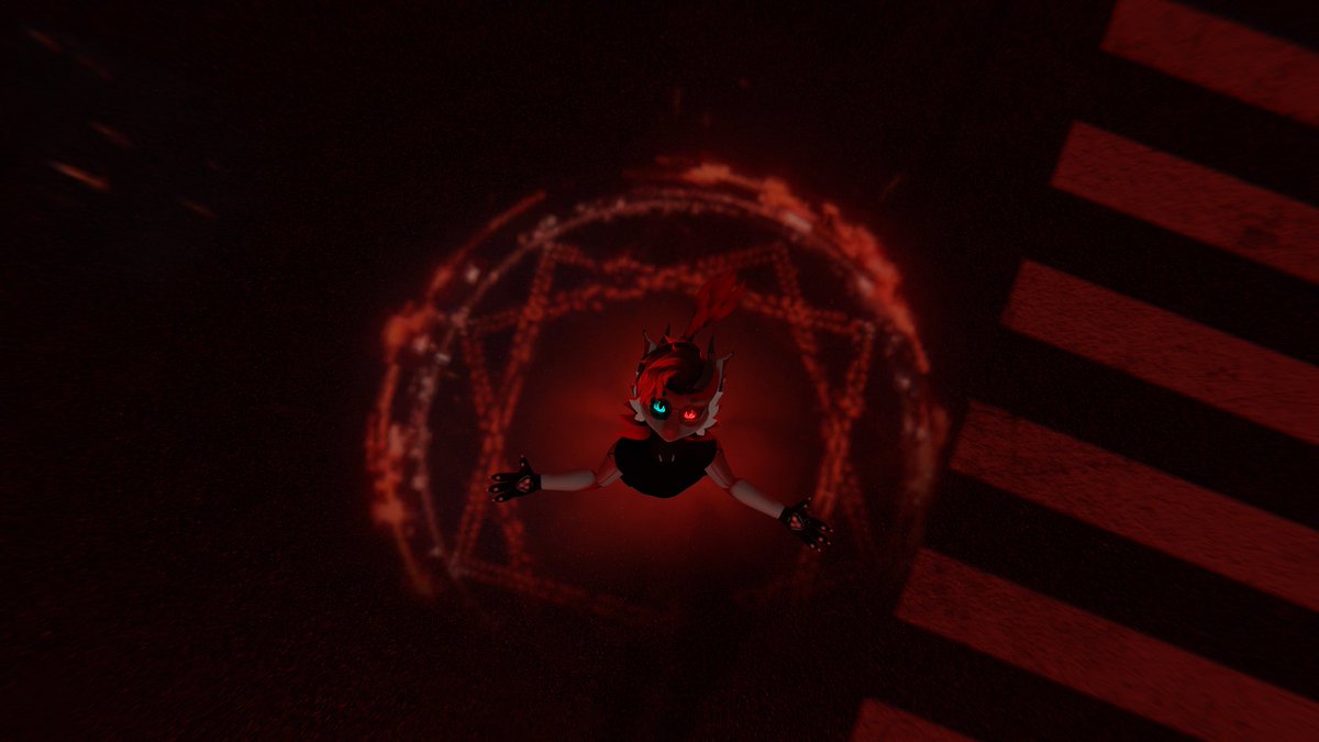 HallowTrickVT's tweet image. With this seal high in the sky I welcome you to my world of crimson and decay a domain where blood itself is my tool domain expansion “Crimson Moonlight”