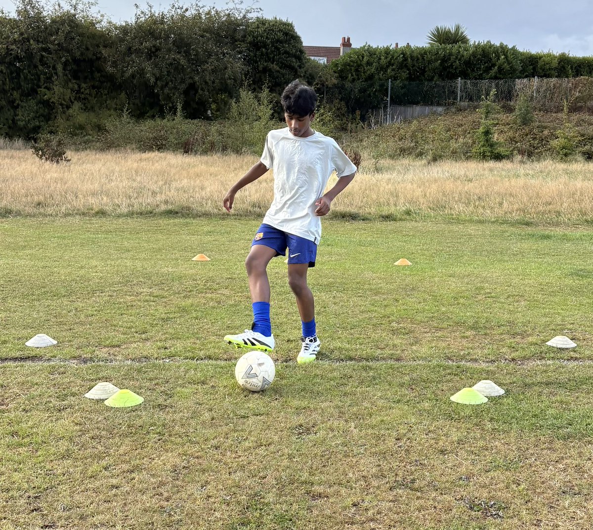 Great night coaching last night…well done Nitesh and congratulations TJ on your 1st session #Blossomskills