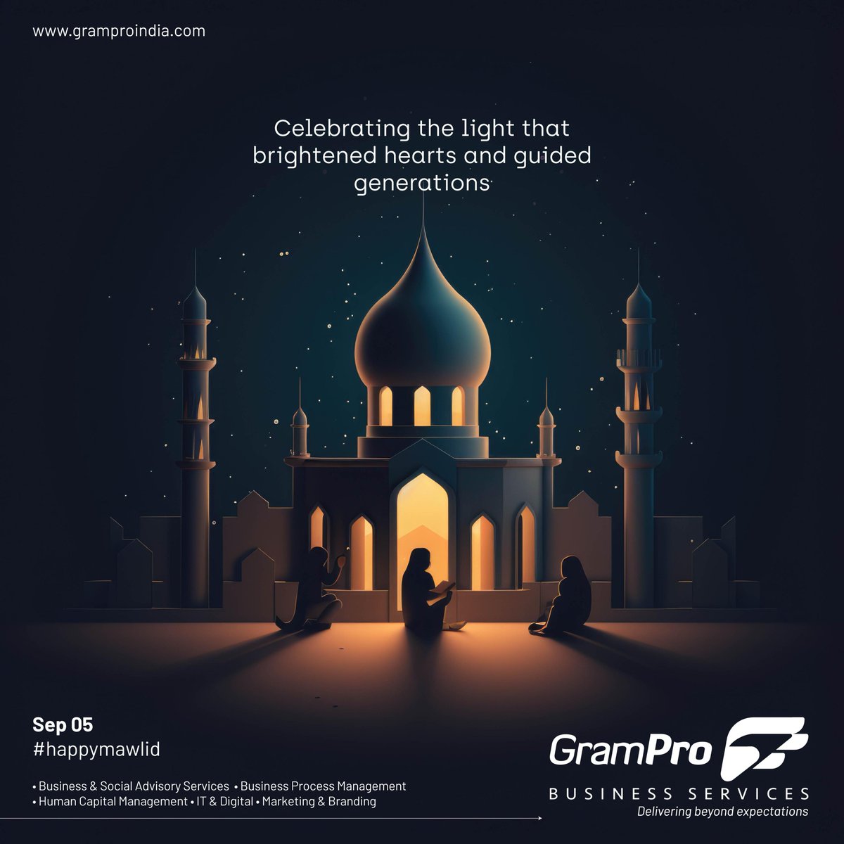gramproindia's tweet photo. On this Nabi Dinam, we honour the guiding light that has brightened hearts and inspired generations. May the day remind us of the values of compassion, peace, and togetherness.

#GramPro

[Nabi Dinam, Nabi Day 2025, Prophet’s birthday, Islamic festival, peace and compassion] https://t.co/LKYjJTknaT