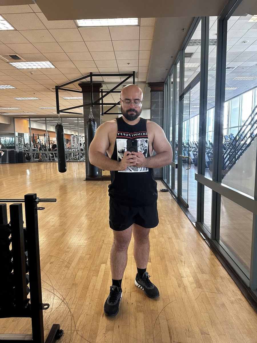 Shoulders felt great today.