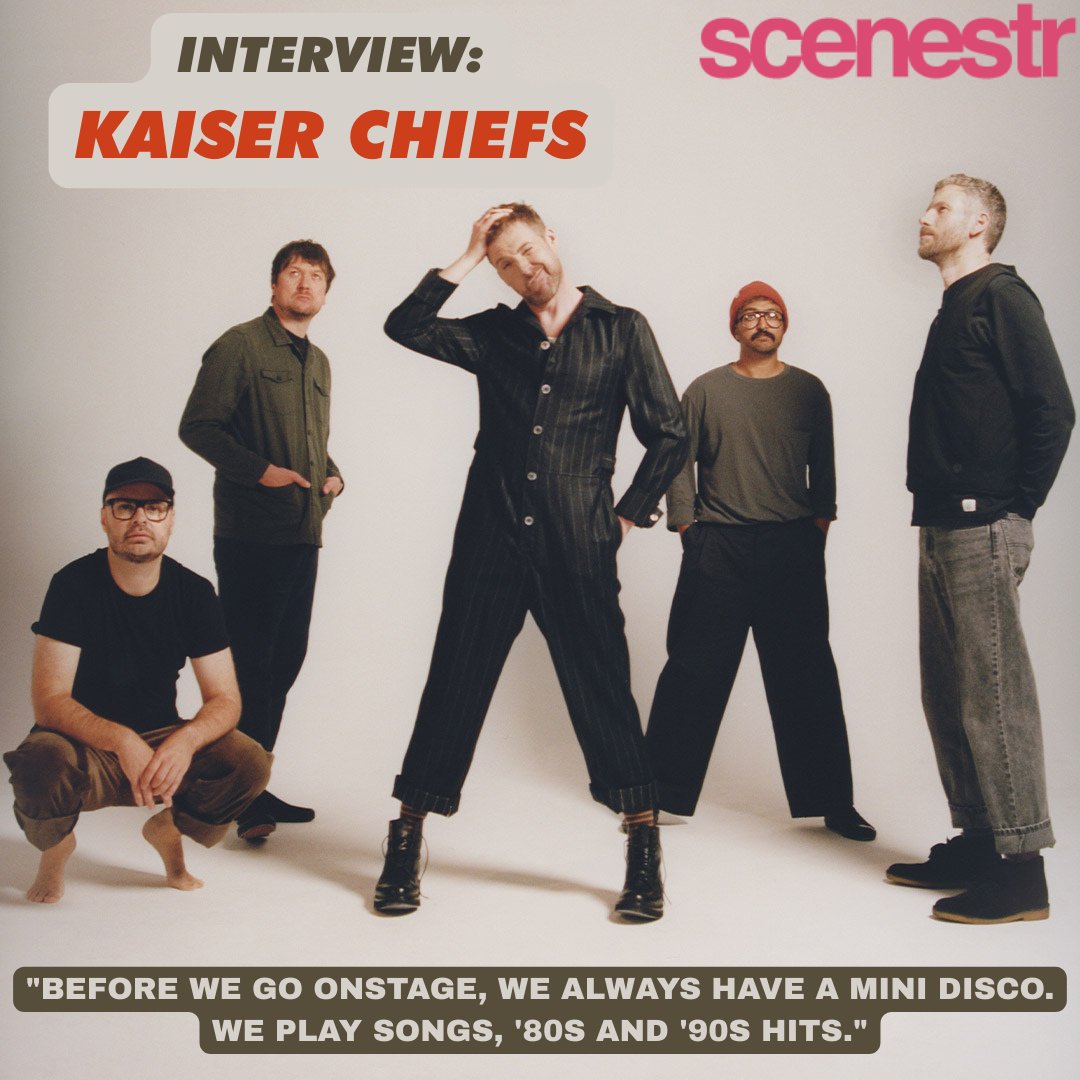 scenestr (@scenestr) on Twitter photo Interview: "We all just wanted to be in a band. If playing to 100 people in Leeds was the maximum success then fine, because we wanted to do it." <a href="/KaiserChiefs/">Kaiser Chiefs</a> have come along way since the early days. <a href="/secretsounds/">Secret Sounds</a> <a href="/LiveNationAU/">Live Nation Australia</a> - scenestr.com.au/music/kaiser-c… Interview: "We all just wanted to be in a band. If playing to 100 people in Leeds was the maximum success then fine, because we wanted to do it." <a href="/KaiserChiefs/">Kaiser Chiefs</a> have come along way since the early days. <a href="/secretsounds/">Secret Sounds</a> <a href="/LiveNationAU/">Live Nation Australia</a> - scenestr.com.au/music/kaiser-c…