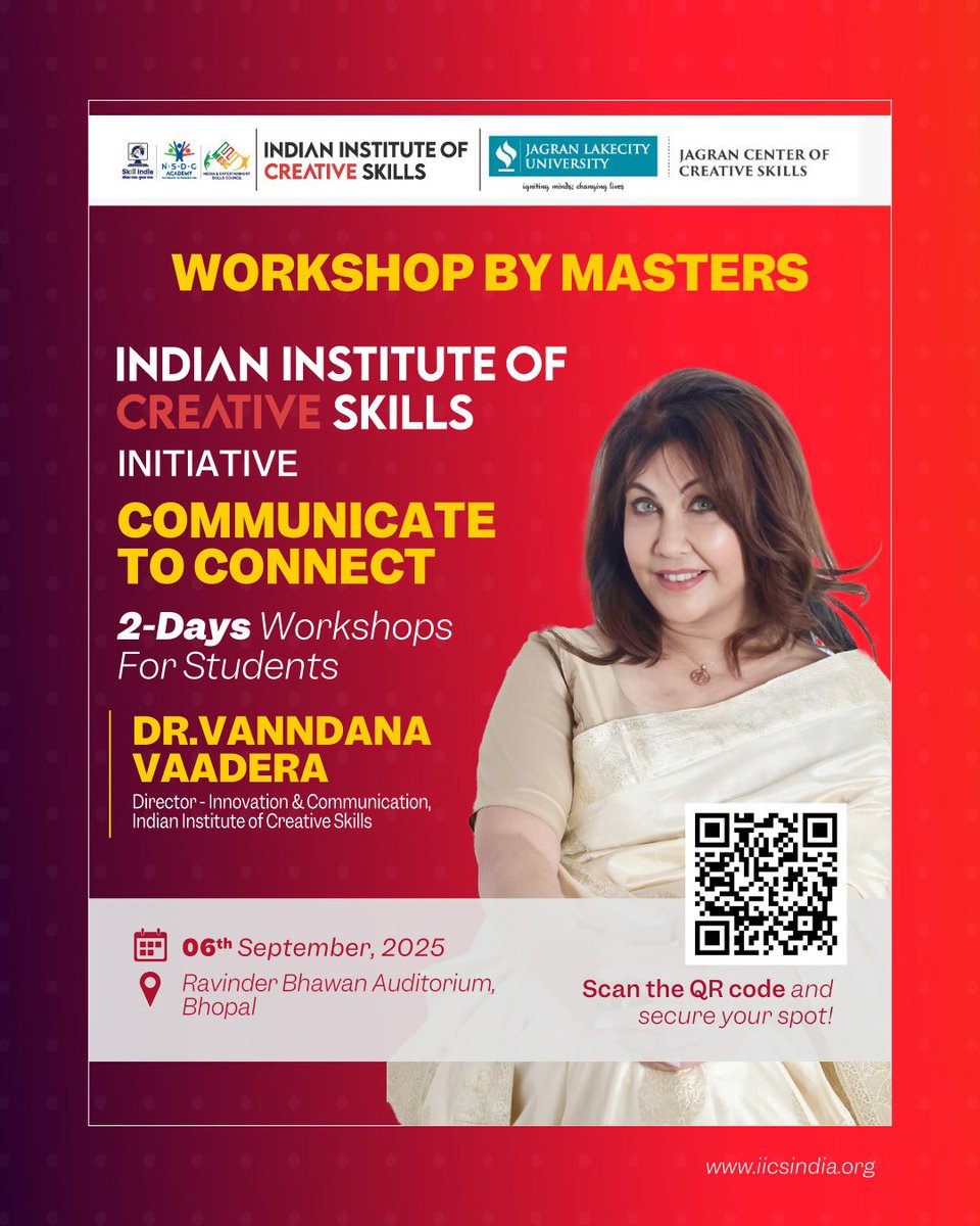 Indian Institute of Creative Skills tweet media