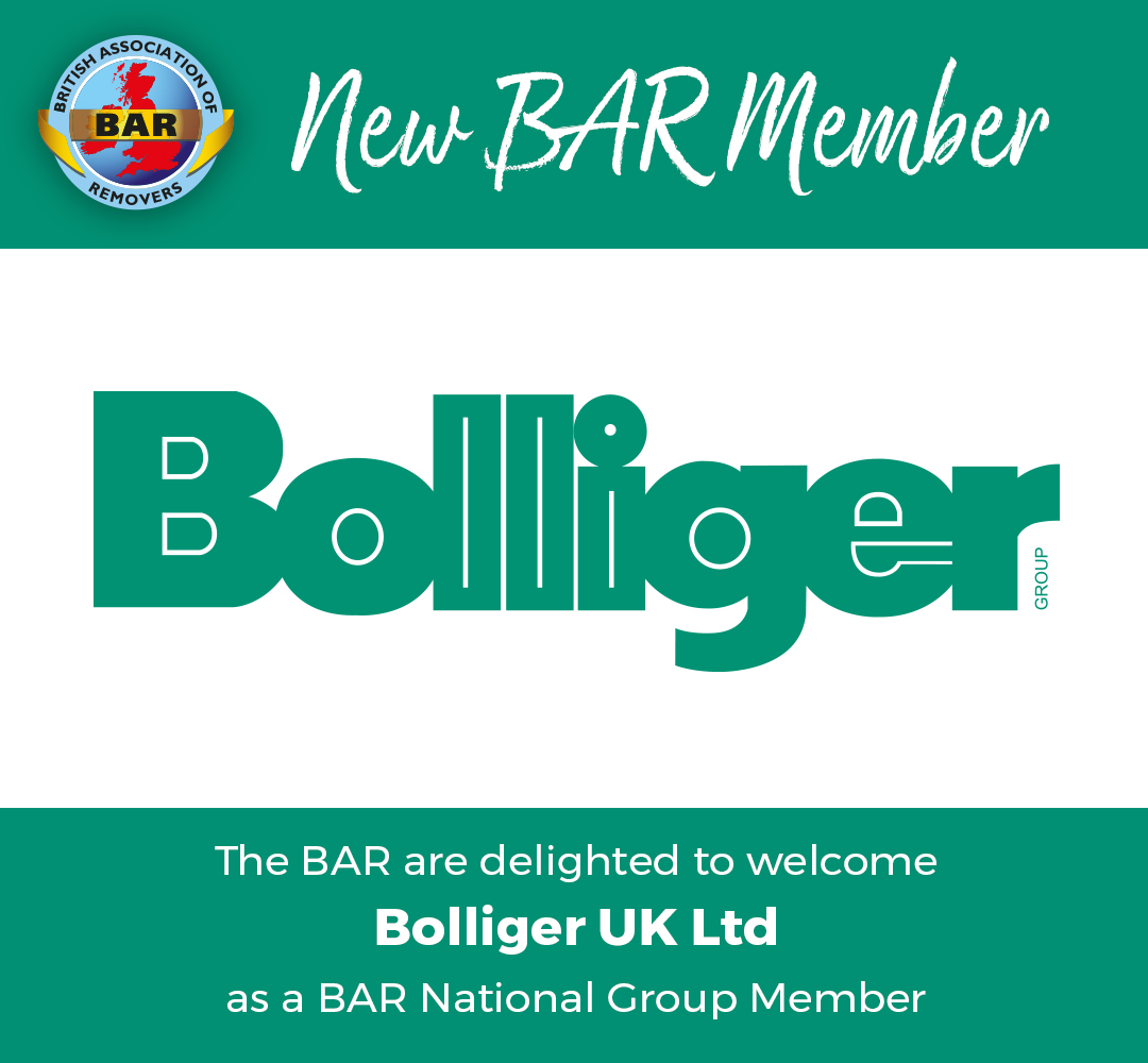 Bolliger UK Ltd from has joined the BAR as a National Group Member. The company is an entirely family-owned multinational company providing national and international removals and storage, with a long history of carrying out moves between the UK and Italy.
bolliger.uk