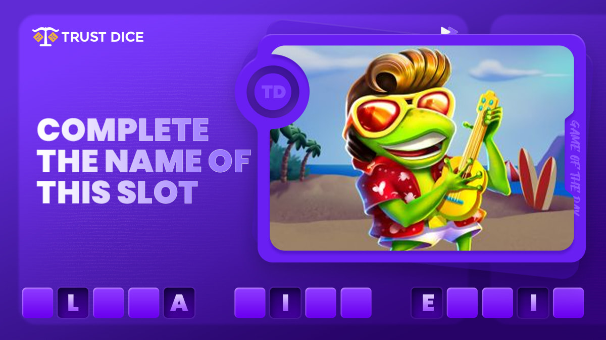 Trust_Dice's tweet image. It&apos;s #TriviaTuesday!
Fill in the missing letters of this slot.

Repost, like &amp;amp; Leave your answer &amp;amp; TD username in the comments below

One correct guesser will be randomly selected tomorrow and will get an $10 prize!

#FunAndGames #TRUSTDICETRIVIA #TrustDiceFun