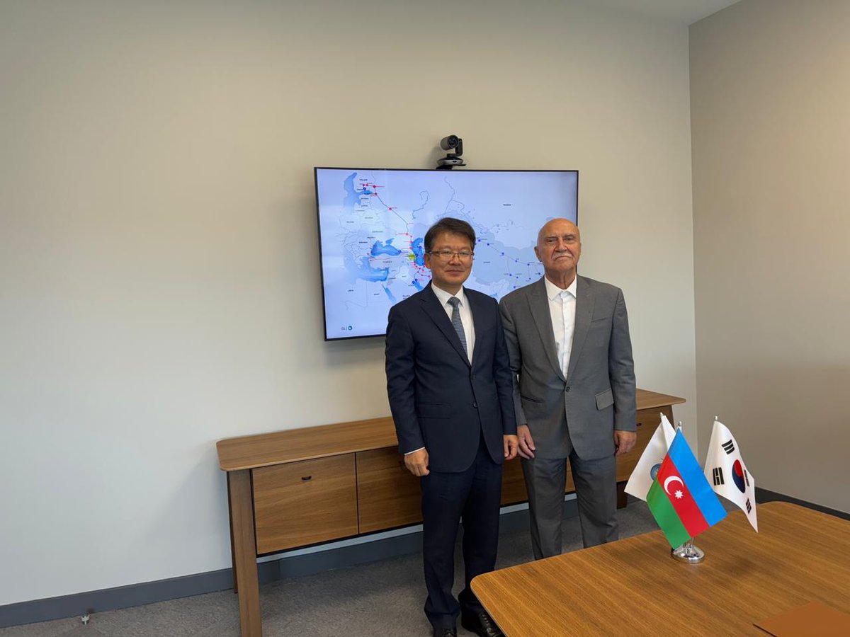 A delegation led by H.E. Kang Kymgu, Ambassador of the Republic of Korea, visited the Alat Free Economic Zone. The AFEZ Chairman, Mr. Valeh Alasgarov, presented the advantages of AFEZ. The parties discussed prospects for cooperation, followed by a site visit. #AFEZ