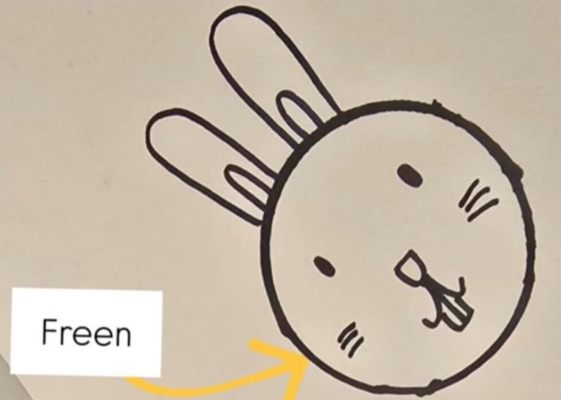 When p'freen draw a rabbit

FREEN BECKY LATAM TOUR MEXICO #FreenBecky1stFMinMexicoCity
#srchafreen

My expectation                                    Reality