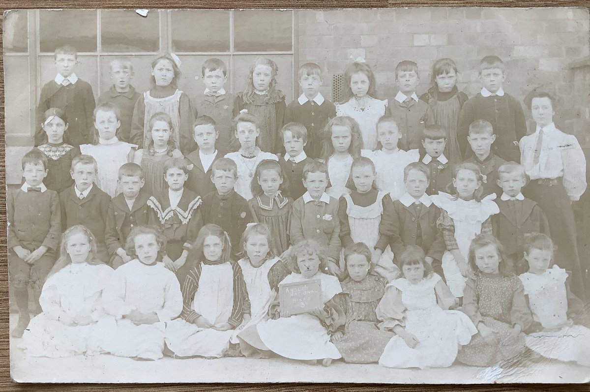 It’s back to school for #PostcardTuesday hopefully your new shoes fit and your pinafore is starched. Ansley, Warwickshire.
