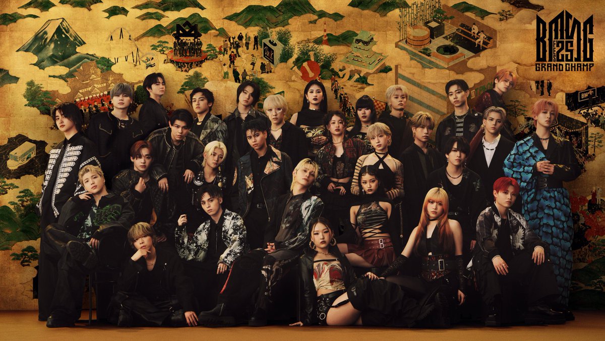 BMSG FES2025の集合写真、公式サイトのビジュアルみてみて、、。レオの