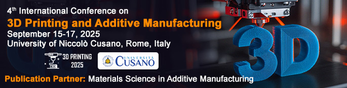 MSAM_ASP's tweet image. 🚀 The 4th International Conference on #3DPrinting & #AdditiveManufacturing will be held at University of Niccolò Cusano, Rome, Italy, Sep 15-17, 2025.
📌 Last day for abstract submission: Sep 3
More info: 3dprintingevents.com
#MaterialsScience #Engineering #Research