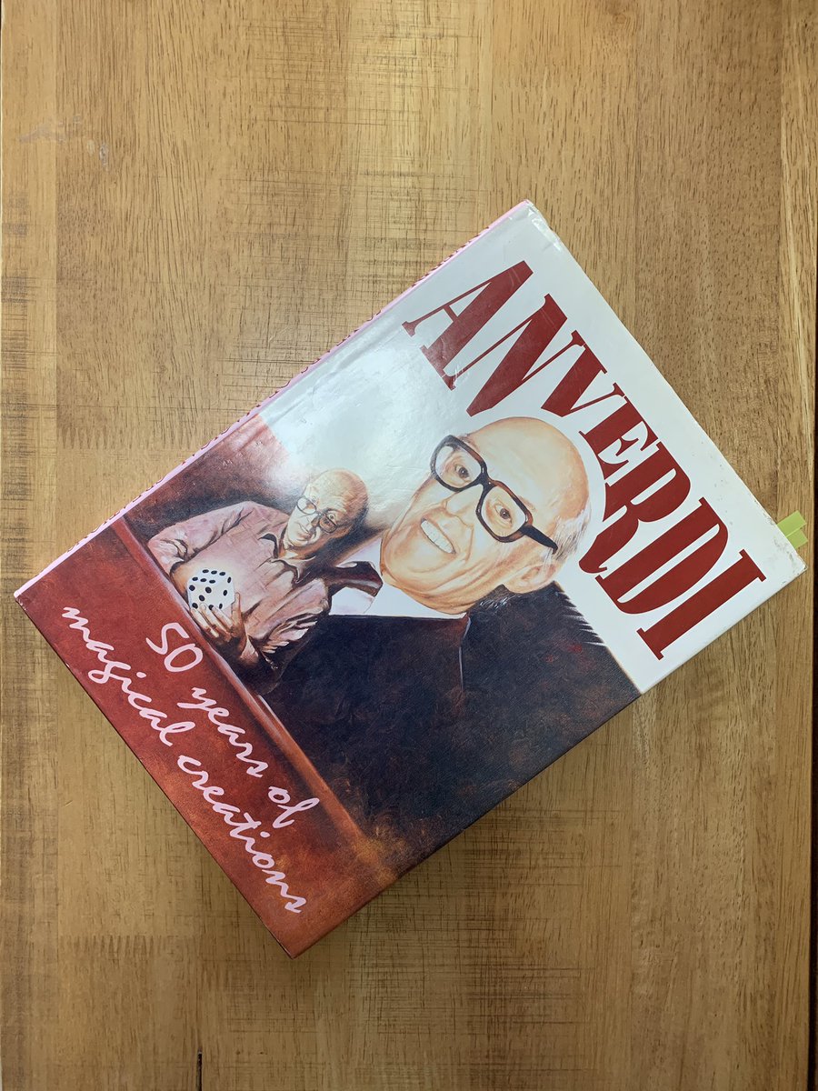 wizards_library's tweet photo. 【秘密の蔵書】

Anverdi 50 Years of magical creations

メカ仕掛けのスペシャリスト、アンベルディによる作品集。奇跡やんのメンタルダイス、カラーマッチなどの原型はこの人から。
天才すぎる。

#WizardsLibrary 
#アンベルディ
#メンタルダイス
#カラーマッチ https://t.co/A9uvSVOKT9