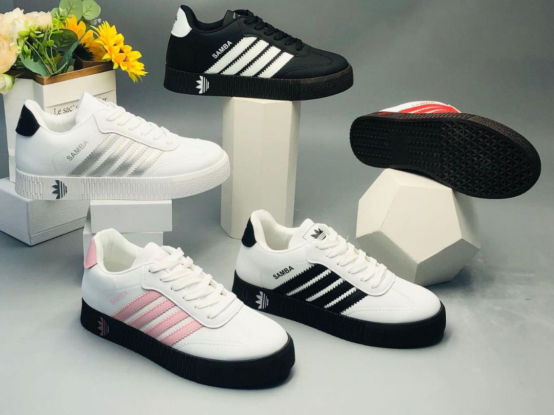 greyce99's tweet image. Samba sneakers 

55k a pair

Whatsapp 0771925218