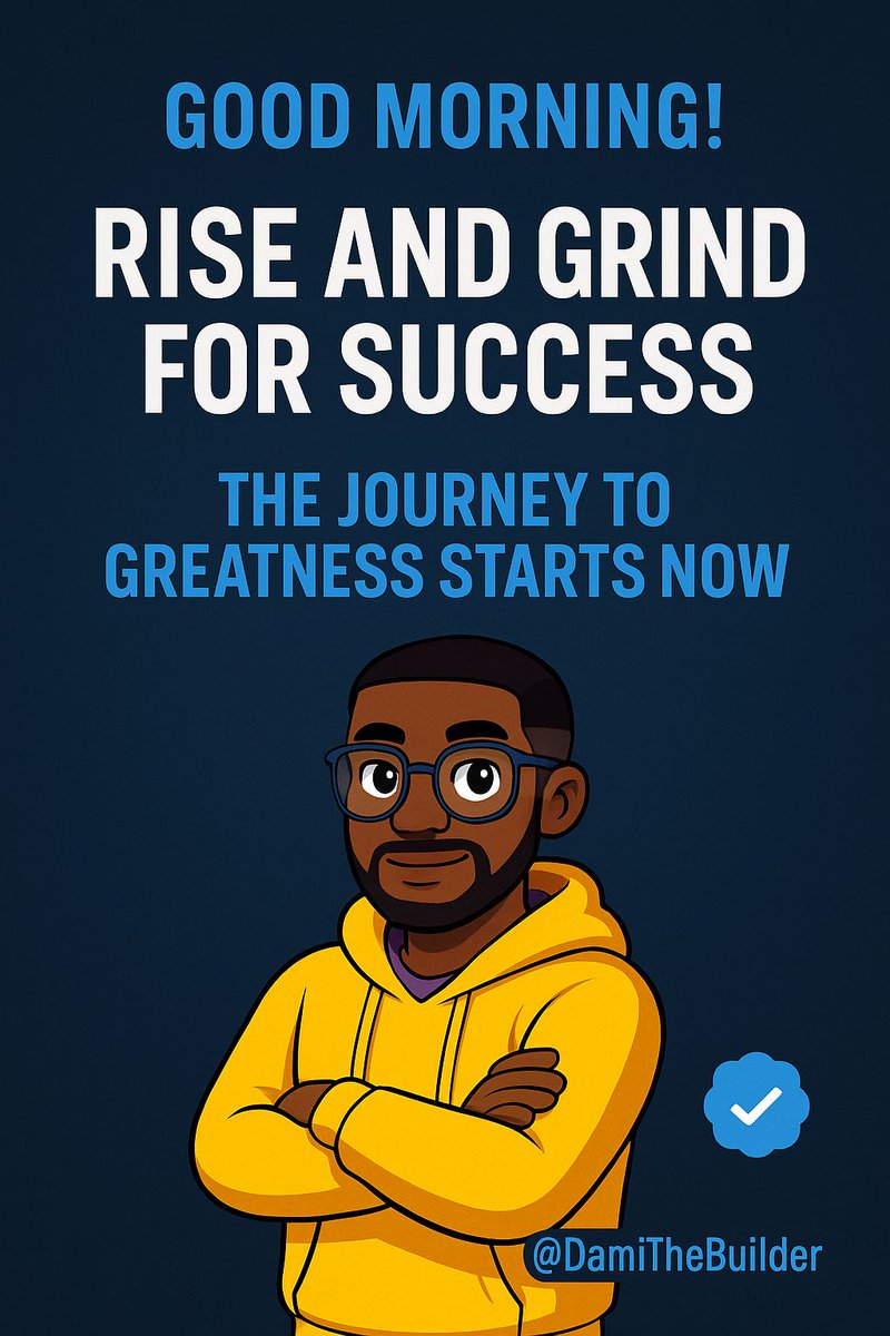 coka_damini's tweet photo. Morning Vibes + Crypto Energy:
"New day, new grind. Success isn’t luck—it’s consistency. Let’s build, let’s win. #CryptoGiant #DTB #RiseAndGrind #Web3 #MemeCoin" https://t.co/PGHjUdURYa