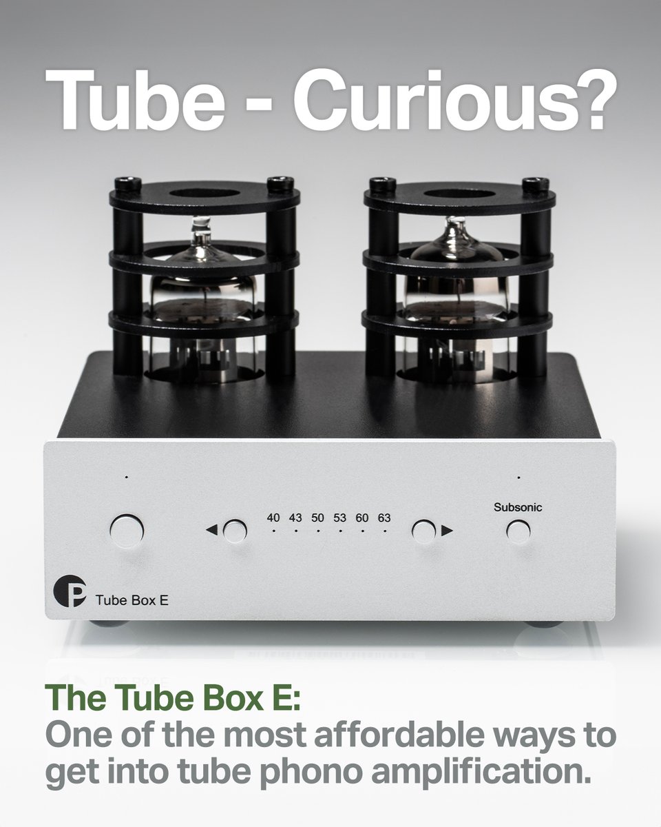 ProJectAudioSys's tweet image. Have you often toyed with the idea of buying a tube phono stage? Now you can get a Pro-Ject tube phono stage more affordably than ever!
project-audio.com/en/product/tub…