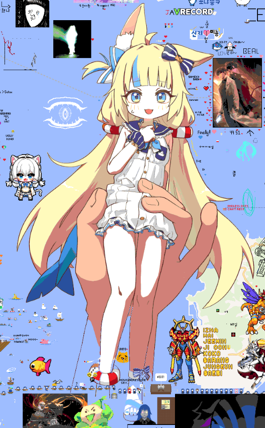 sebin2_da's tweet image. Don't give up... #wplace #SamekoSaba #saba #sabart