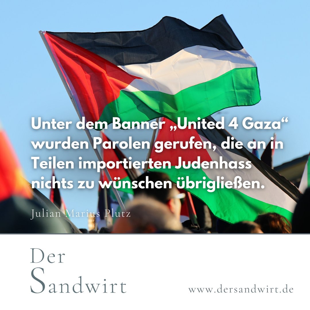 Der Sandwirt (@dersandwirt) on Twitter photo Keine fünf Kilometer vom Stadtteil Dornbusch entfernt, wo Anne Frank ihre Kindheit verbracht hatte, marschierten am 31. August 10.000 Menschen durch die Straßen Frankfurts, um für einen Palästinenserstaat zu demonstrieren. Was sich dort ereignete,beschreibt <a href="/JulianMPlutz/">Julian Marius Plutz</a>: Keine fünf Kilometer vom Stadtteil Dornbusch entfernt, wo Anne Frank ihre Kindheit verbracht hatte, marschierten am 31. August 10.000 Menschen durch die Straßen Frankfurts, um für einen Palästinenserstaat zu demonstrieren. Was sich dort ereignete,beschreibt <a href="/JulianMPlutz/">Julian Marius Plutz</a>: