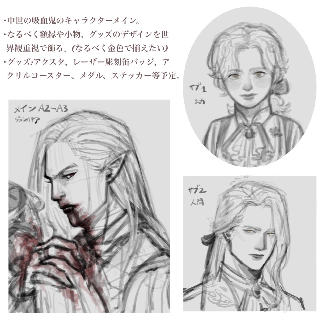卒制企画書に載せたラフ割と良い