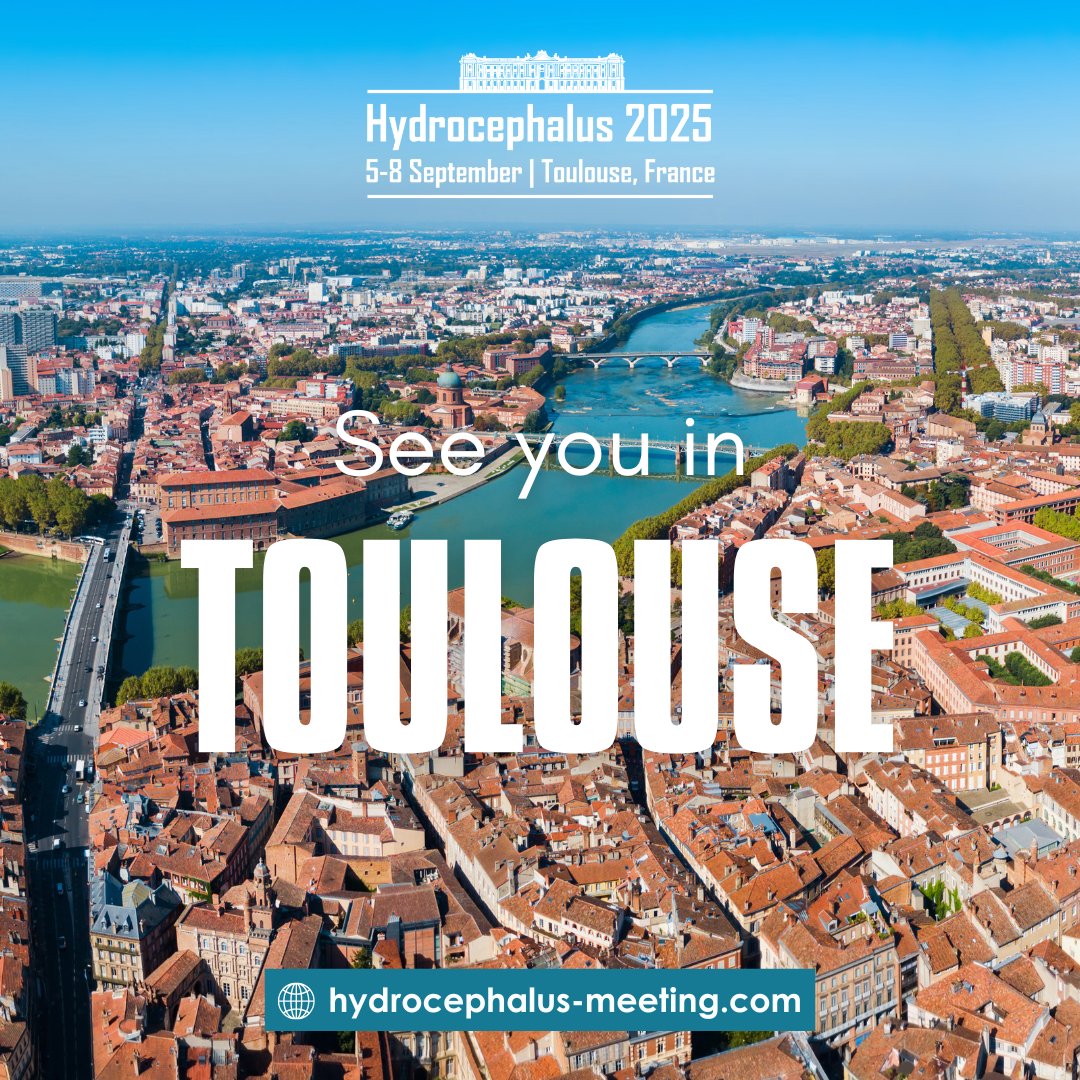 hydrocephalusso's tweet image. 📢The #Hydrocephalus2025 World Congress starts tomorrow!
A stimulating scientific #programme with new, cutting-edge developments in adult and paediatric hydrocephalus and CSF disorders awaits you!
Register here 👉 hydrocephalus-meeting.com/registration/

See you in #Toulouse! 🗺️