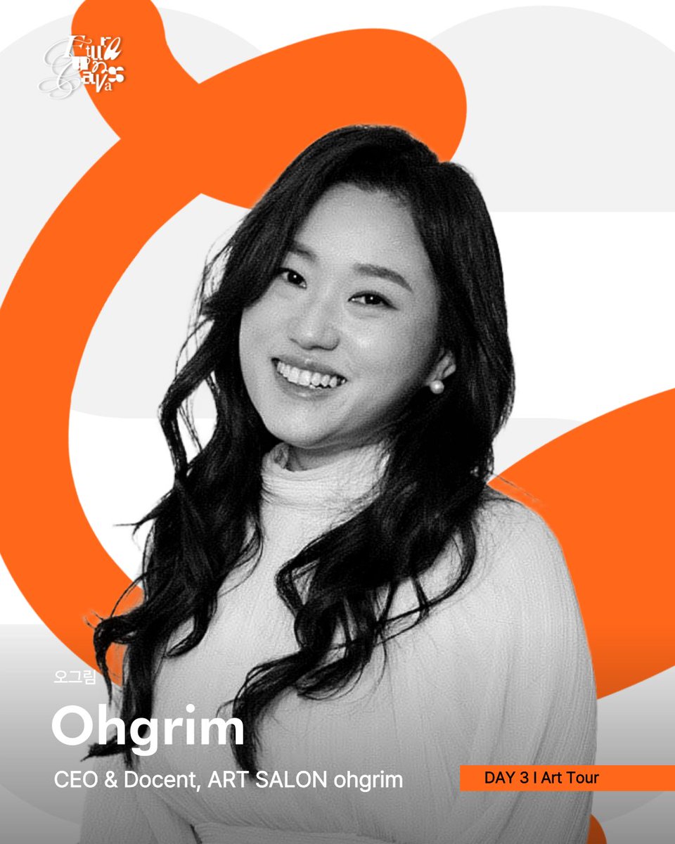 ⏰ DAY 3 | Art Tour (Professional Docent Art Tour)
👤 Ohgrim (CEO &amp; Docent, ART SALON ohgrim)

Ohgrim is the CEO and chief docent of ART SALON ohgrim, and is actively engaged in art tours for international VIPs.