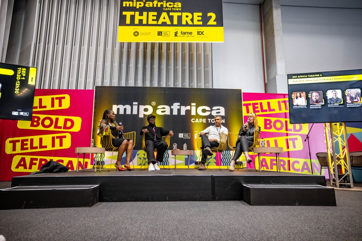 🎬 Power-packed panels, visionary keynotes &amp; conversations that matter. Day 1 sessions at #MIPAfrica are setting the tone for African storytelling on a global stage. 🔥
#FAMEWeekAfrica #ContentIsKing
