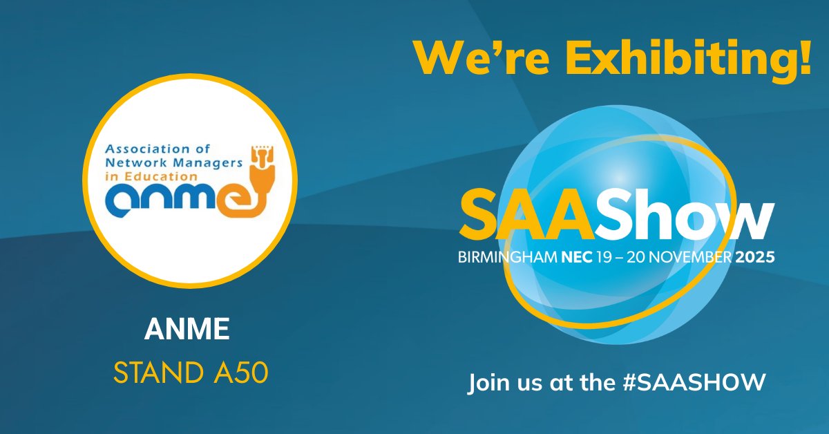 Wishing you a restful (or productive!) summer break 🌞
When September comes round, we’ll be getting ready for <a href="/SAA_Show/">Schools & Academies Show</a> Birmingham this November at the NEC - and we’d love to see you there!
📍Exhibiting
📅 19-20 November
🔗 invt.io/1wxbcrwlgzb

#EdTech #SAAS #ANME #SAAS25