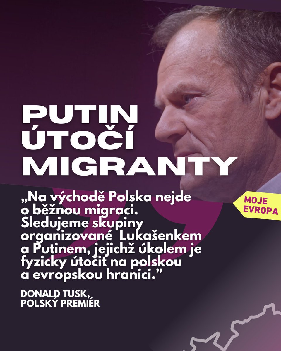 Putin s Lukašenkem sem vozí migranty. Jo, čtete to správně. Přes bělorusko-polskou hranici do Evropy podle polského premiéra naváží velké množství migrantů z třetích zemí organizované skupiny řízené Ruskem a Běloruskem.