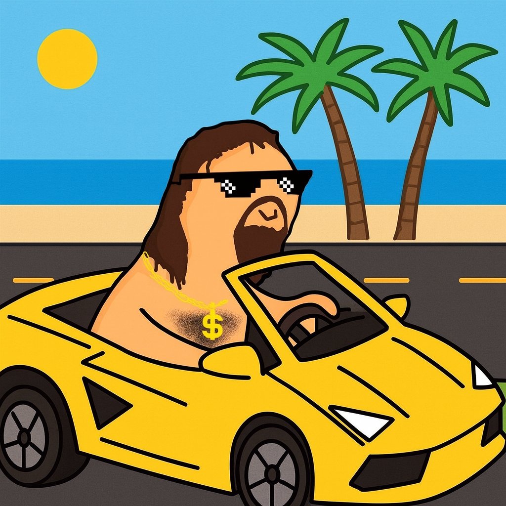 yisu_token's tweet image. feels so good driving my lambo by the beach brooo 😎
if you wanna be like me, you just gotta wake up at 5 AM, do burpees, and stay tuned for the $YISU launch on solana hahaha