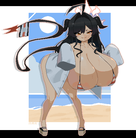 カスミちゃん
#ブルアカ #ドット絵 