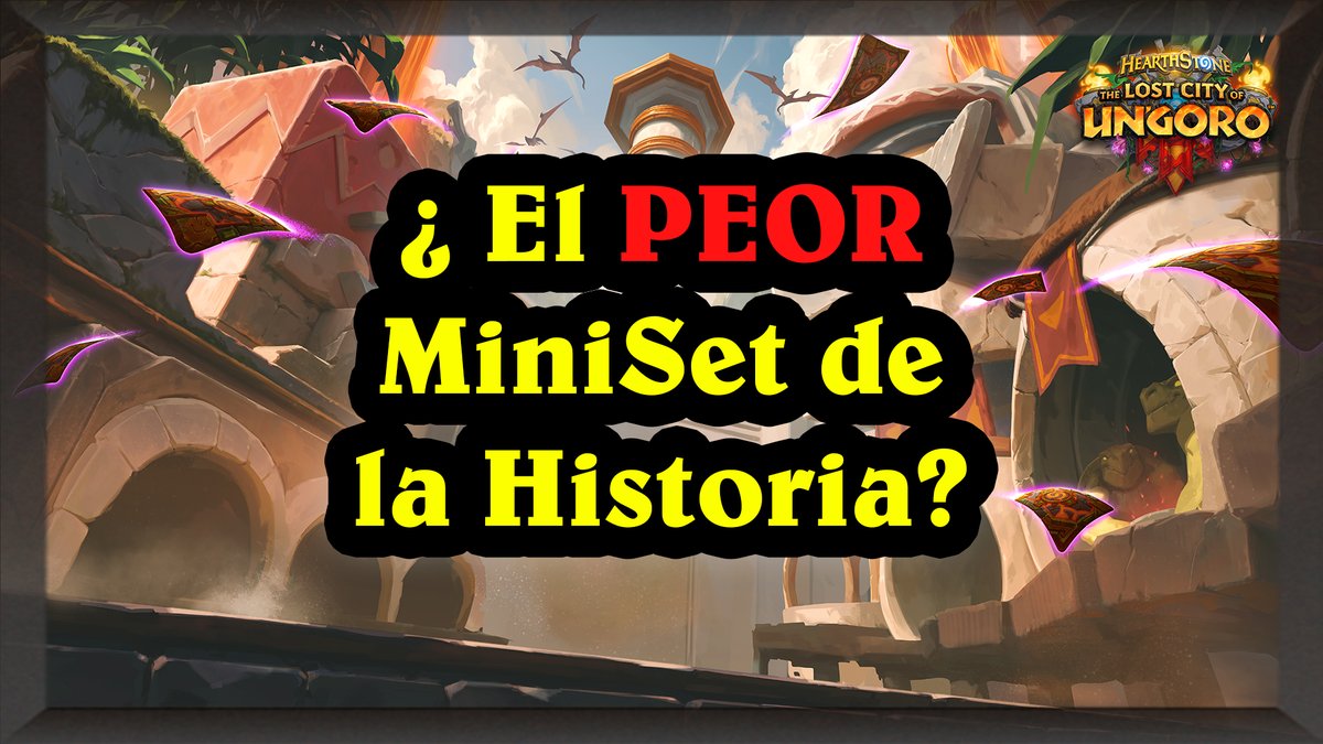 El MiniSet sale en 4 horas! Comentamos las últimas cartas reveladas. youtube.com/watch?v=eyKxRZ…